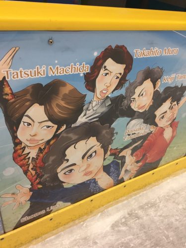 大須リンクの似顔絵アートが色々と面白い。みんな特徴を捉えていて面白い