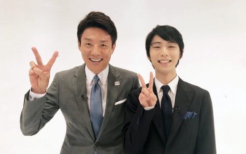 まるで親子？松岡修造オフィシャルWEBサイトに羽生結弦選手とのツーショット写真を掲載