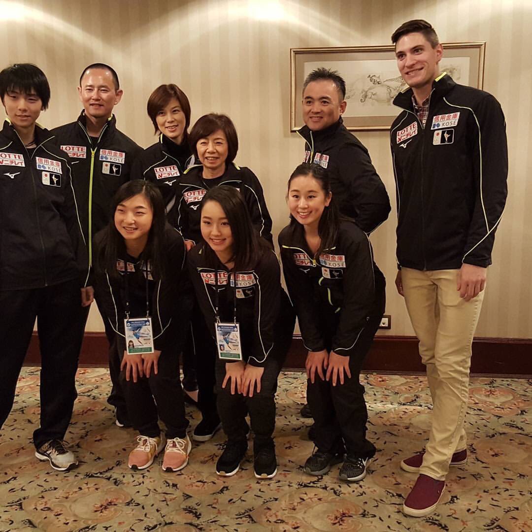 ロシア杯のオープニングレセプションに羽生結弦ら日本チームもジャージ姿で参加。