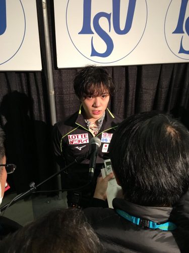 スケートカナダ大会2017。男子SPは宇野昌磨が103.62点で1位発進。安定感抜群の演技で優勝を目指す。無良崇人は8位