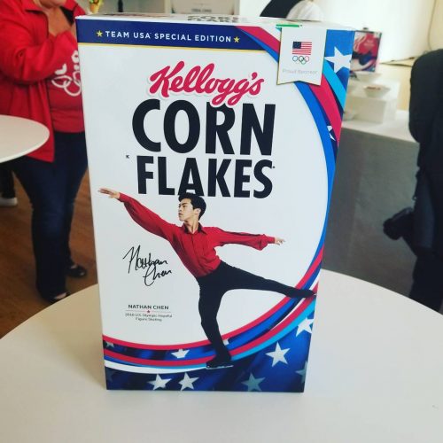 ケロッグ平昌プロモーションビデオにネイサン・チェンが出演