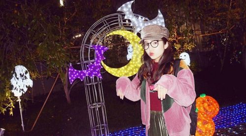 本田真凜ちゃんがハッピーハロウィンで可愛いお化けに変身？