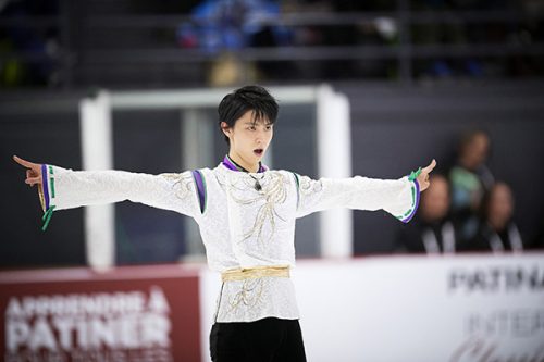 GPシリーズ初戦。膝の調子は良くなってるかな？ロステレでは羽生結弦選手の神演技に期待