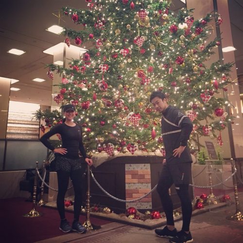 ランニングウェア姿の浅田真央ちゃん。引退後も相変わらずスタイル抜群で可愛い。