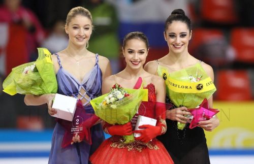 フランス杯2017。優勝はアリーナ・ザギトワ。三原舞依は４位でファイナル進出逃す。15歳の白岩優奈は６位