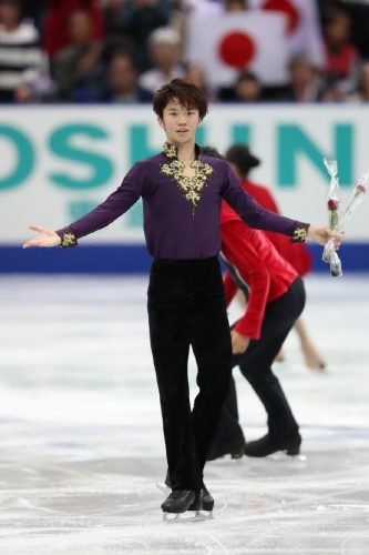 羽生欠場の日本勢そろって自己新も…友野６位、佐藤１０位　ＮＨＫ杯男子ＳＰ