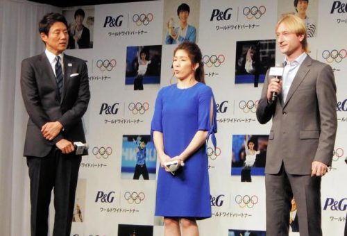 Ｐ＆Ｇのイベントに皇帝プルシェンコが登場「羽生は五輪で勝つと思う」と助言も４回転ルッツは不要
