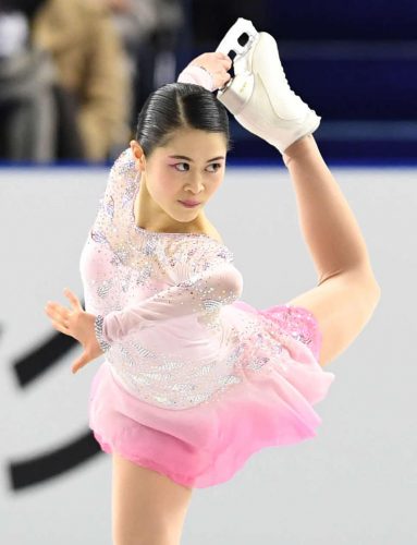 トップ坂本との０・36差追う宮原知子。逆転優勝目指して「自分の良さを」