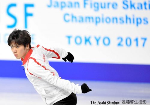 全日本選手権2017。男子SP滑走順を発表。宇野昌磨は最終グループ２９選手中２７番目