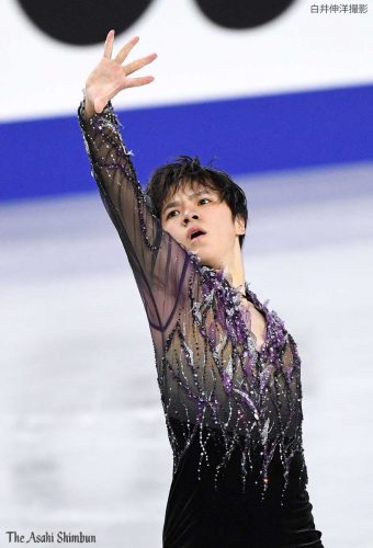 ＳＰ首位の 宇野昌磨、フリーは最終滑走で登場。田中が２３番目　無良は２２番目