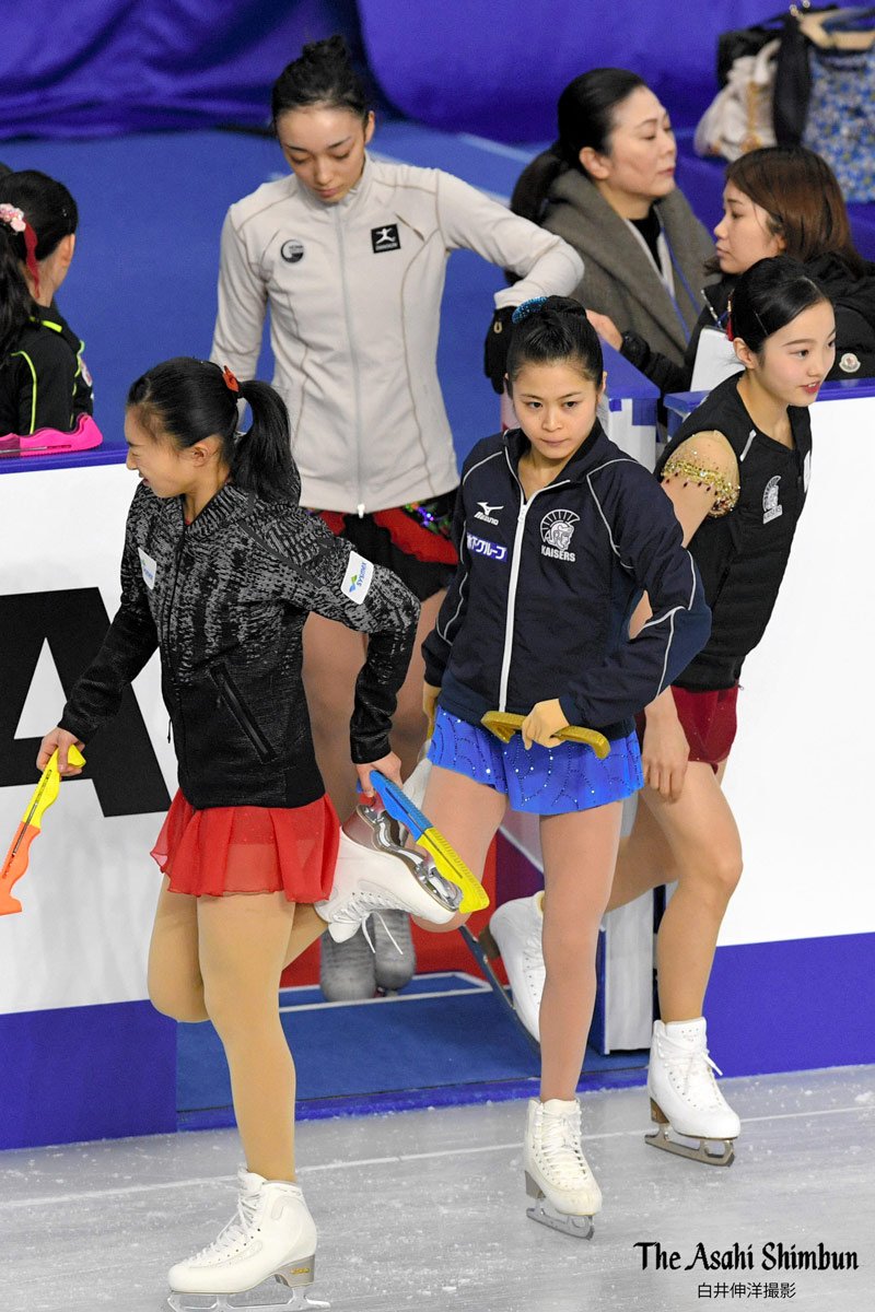 全日本選手権2017。宮原知子ら女子フリーへ最終調整。運命の２枠は誰の手に