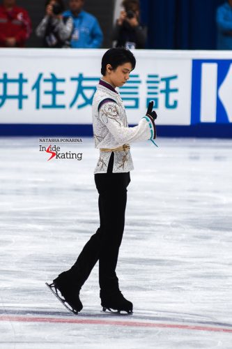 inside skatingが羽生結弦選手の記事を掲載。どれも素敵な写真ばかり