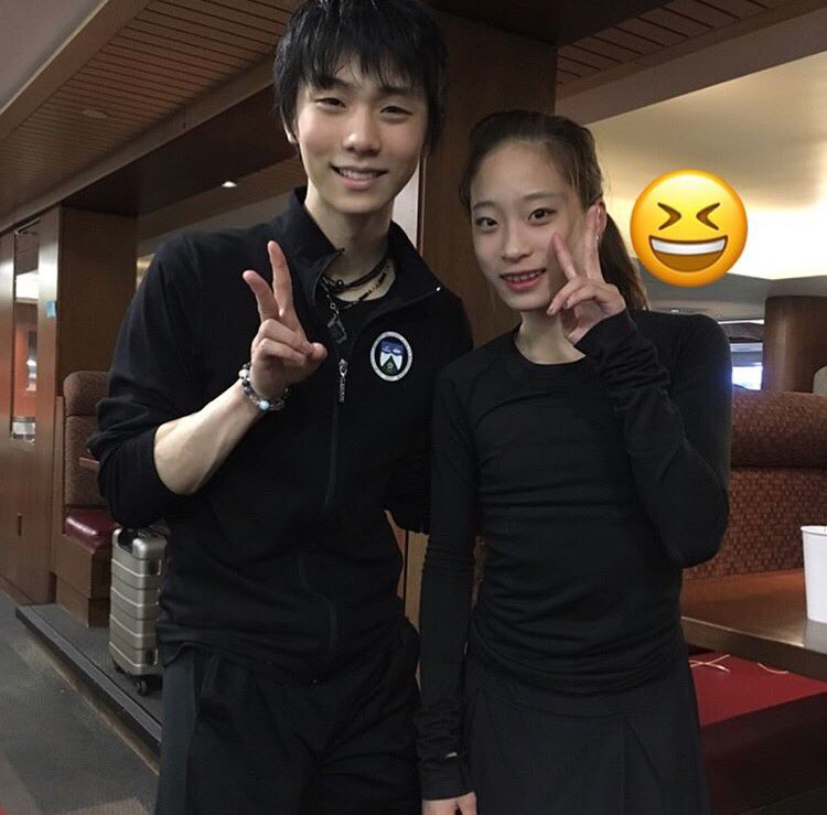 いつ頃の写真かな？韓国のユヨン選手が羽生結弦選手とのツーショット写真を公開