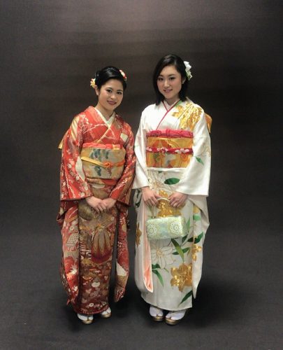 木原万莉子選手がインスタグラムに宮原知子選手とのツーショット紅白着物姿を公開