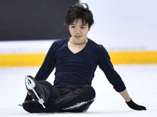 宇野昌磨　本番リンクで昼と夜の２回練習　チェンと早くも火花！３種類の４回転を決める。