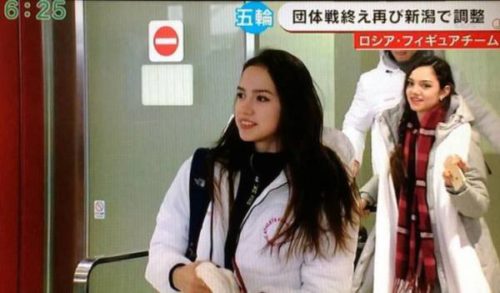 ザギトワ、メドベージェワらロシア選手、日本に“帰還”　19日まで新潟市内で調整