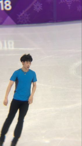 フィギュア中国のボーヤン・ジン　夜の公式練習唯一登場でまさかの鼻血