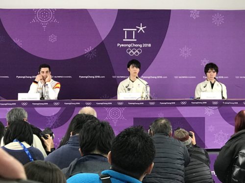 １７日男子フリー羽生結弦は午後１時４３分の２２番目、宇野昌磨は最終滑走