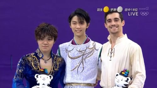 平昌五輪 男子フィギュア 試合後 表彰式 写真 映像 まとめ！ 試合後コメント 本当におめでとう！感動をありがとう！