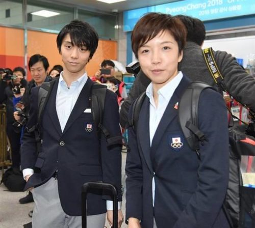 小平さん「後ろから、金メダリストみーつけたっ！って言うから誰だろうと思って振り向いたら羽生くんだった♪」