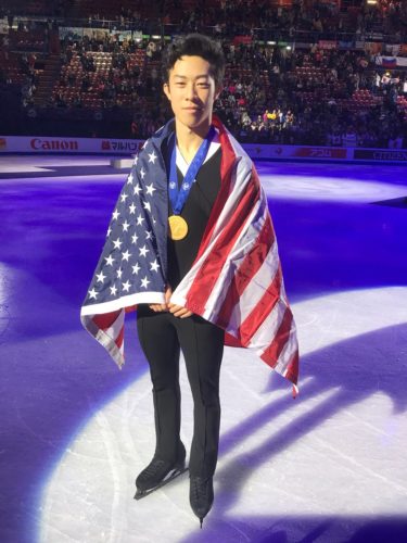 チェン、歴史的Vに地元イタリアも驚き「こんな高得点は羽生以外見たことない」