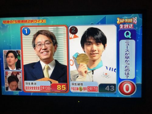 オールスター感謝祭に羽生羽生問題が登場！意外と羽生くんが早稲田ってみんな知らない？