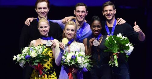 世界選手権2018 ペア　サフチェンコ/マッソ組がペア世界最高得点で金！