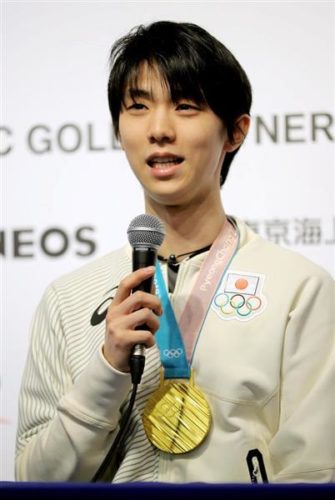 羽生結弦　４月に凱旋報告公演　「影響を受けた」スケーターが演技、羽生はトーク参加