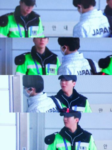 羽生くんに恋に落ちた瞬間の画像がこちら！w 目の前通られたらこうなるよね・・・