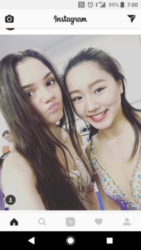 女王メドベの“日本満喫ショット”が大反響「なんてキュート」　樋口との仲良し写真も