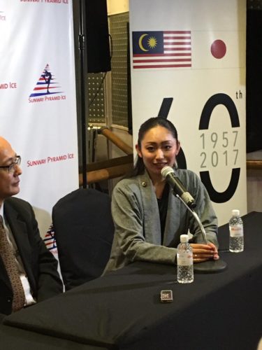 常夏マレーシアでフィギュア指導＝元選手の安藤美姫さん