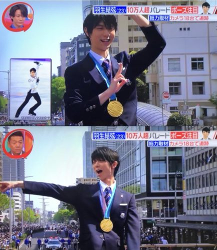 Mr.サンデー、スポーツウォッチャー、Going！で羽生結弦選手のパレードについて！佐野稔氏が楽しそうww