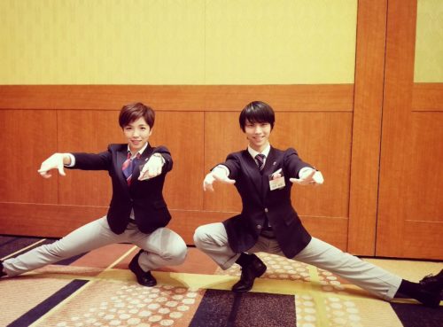 羽生結弦選手と小平奈緒選手が同じポーズで写真撮影！ #ゆづアンドこー