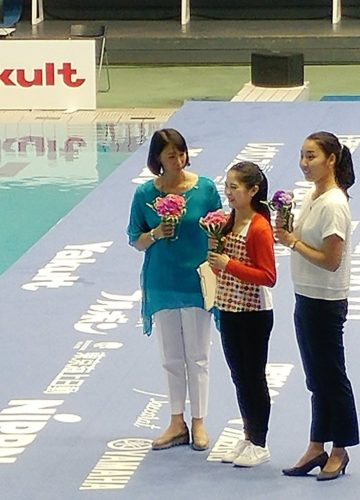 宮原知子がＡＳジャパンオープンを観戦「自分の演技につなげられたら」