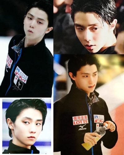 羽生くんはかっこいい顔になったり、可愛い顔したり、、、反則だよね。そして最後の笑い声！可愛い！