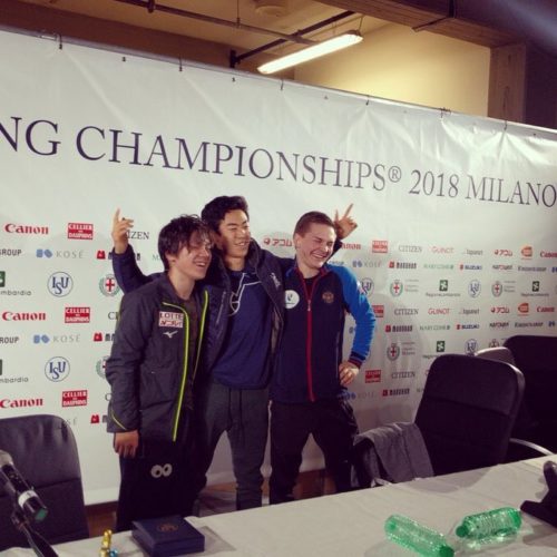 宇野くんの仲のいい海外選手はコリヤダくん！「仲がいいというか、向こうから  色々話しかけてくれる。」