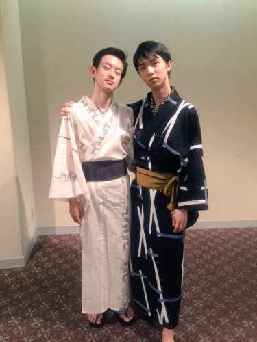 また浴衣姿の羽生くんが見たいね！CMや雑誌の企画こい！