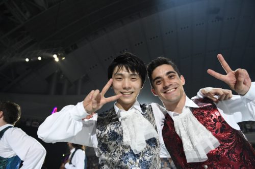 Fantasy on Ice‏ ハビゆづの２ショット写真キター！