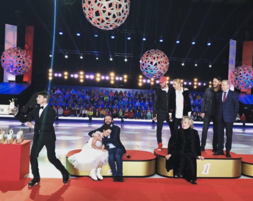 そうそうたるメンバーに囲まれてるメド。ここにいるメダリスト達はほんの一握り。