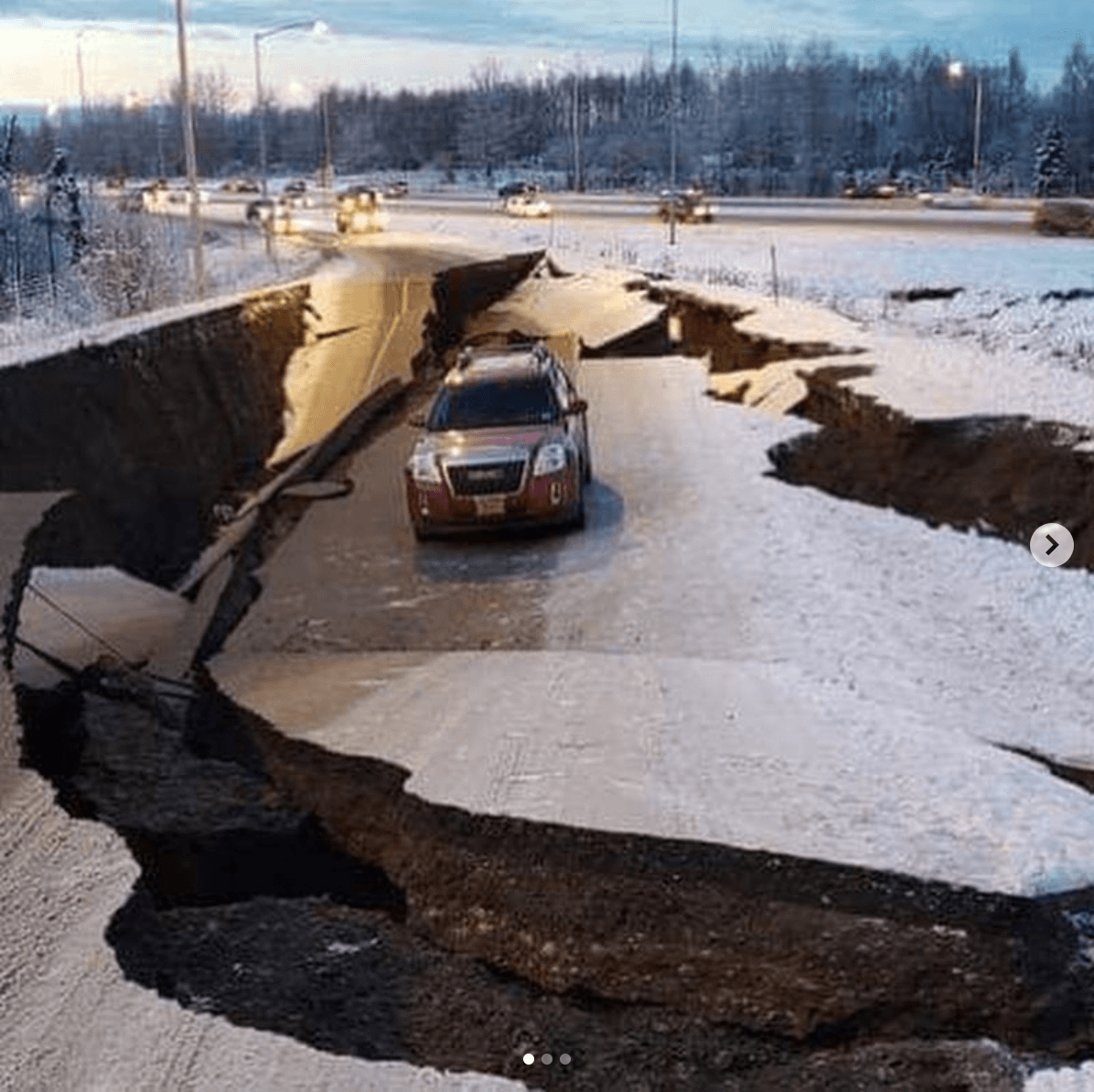 アラスカでM7.0の大地震が発生。キーガンは無事を報告。練習は厳しそう。。