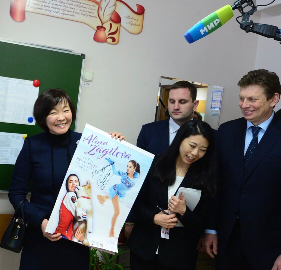 安倍首相の奥さんの昭恵夫人がサンボ70に訪問！