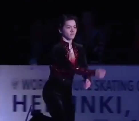 宇野昌磨へ ロシアのファンより「フィギュアスケートに美しさをもたらしてくれてありがとう」