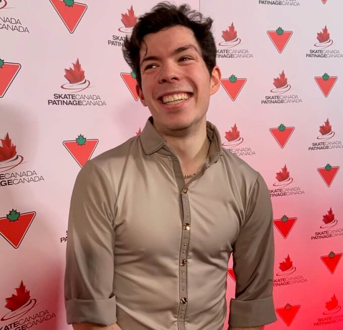 【映像あり】カナダナフィギアスケート選手権2020 男子SP 1位 キーガン・メッシング 92.61点、2位 ナム・グエン 88.04点。