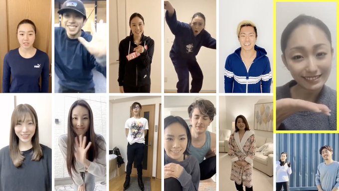 【映像有】日本のフィギュアスケーターからのメッセージ！  …Message from Team Japan Figure Skating Family …