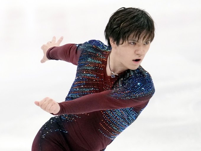 宇野昌磨、悔しくて楽しいと笑顔。世界選手権が無観客開催の影響を語る