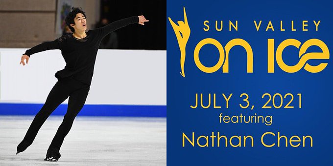 Sun Valley On Ice 2021 ネイサン・チェン選手出演アイスショー！　〜日本時間 7月4日 pm12:30開始〜