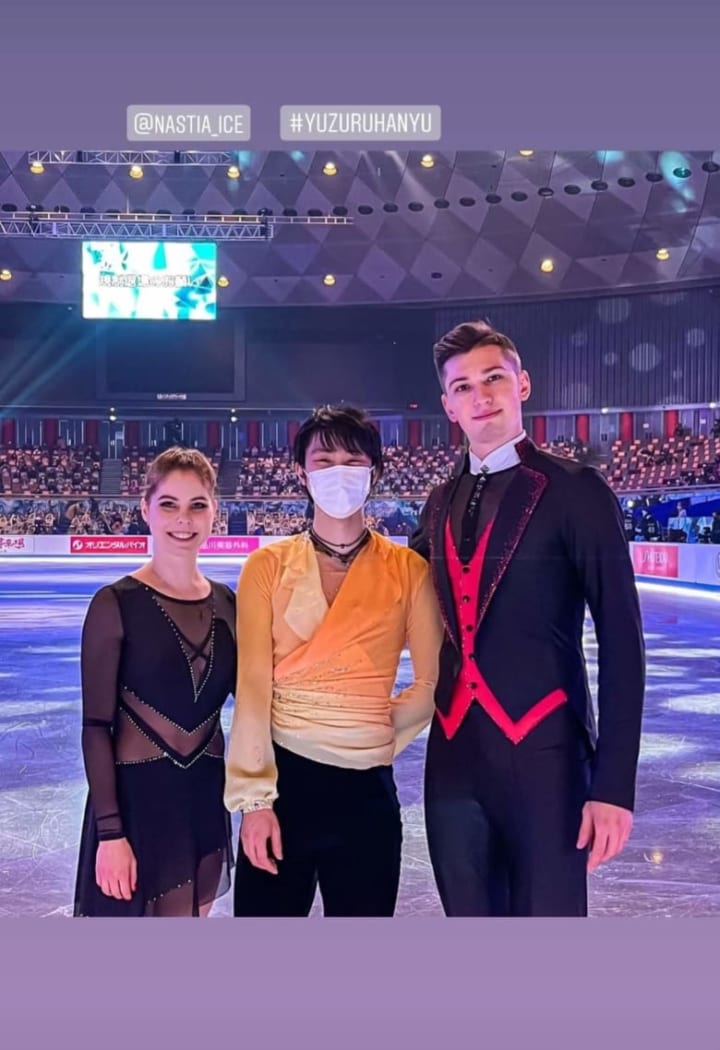 ロシアのペアの男性「史上最高のスケーターは羽生結弦」「イケメンは羽生に優しいの法則」