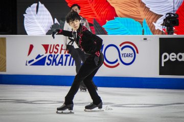 スケートアメリカ 男子FS 佐藤駿「ファイター！」「早く回復したい！」