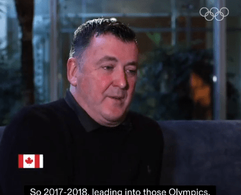 ブライアンがゆづについてオリンピックチャンネルのインタビューに答えています。　～ビデオ部分だけの訳～