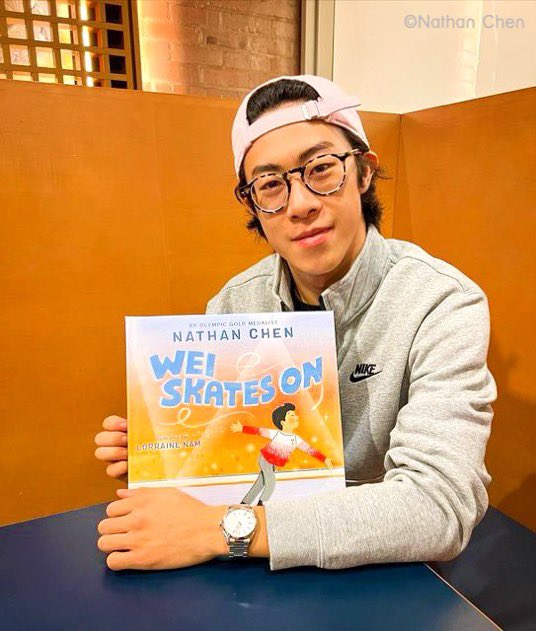 ネイサン・チェン選手の絵本『Wei Skates On』(ウェイはネイサンのミドルネーム) の予約販売が開始　～この本のテーマは結果に関係なくスポーツに喜びを見出す事～